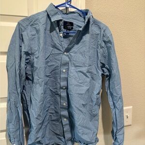 George light Blue Button-Up Shirt, medium like new